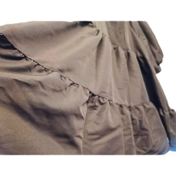 Levi's Women's Dolci Baby Doll Dress || short black square neck dress - Picture 5 of 7